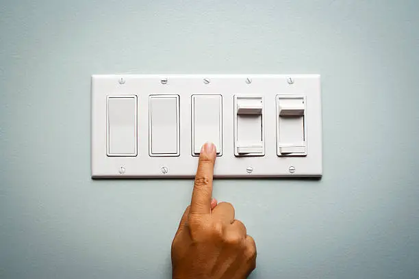 Electric switch installations